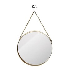 Round Wall Mirror Chain Link