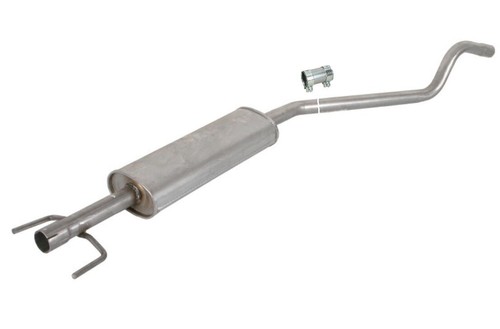 Exhaust center silencer - exhaust,