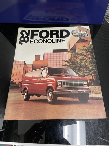 Vintage 1982 ford - vintage, econoline