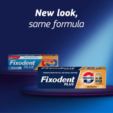5x Fixodent Plus Dual Power