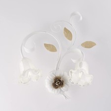 Classic Wall Sconce in White