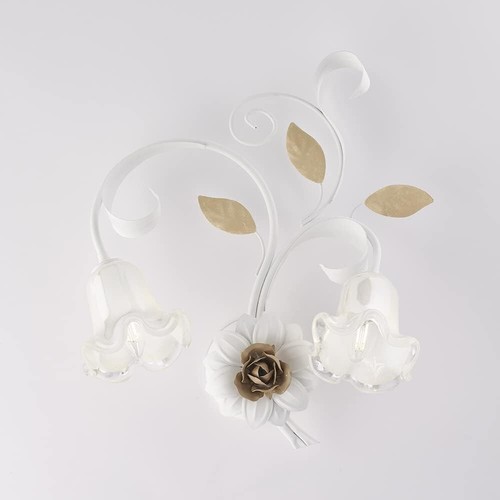 Classic wall sconce white - wall,