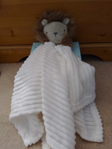 Modern baby large white lion - baby.,
