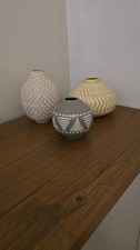 NEXT Set of 3 Ceramic Vases