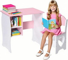 Two-Piece Kids Study Desk and
