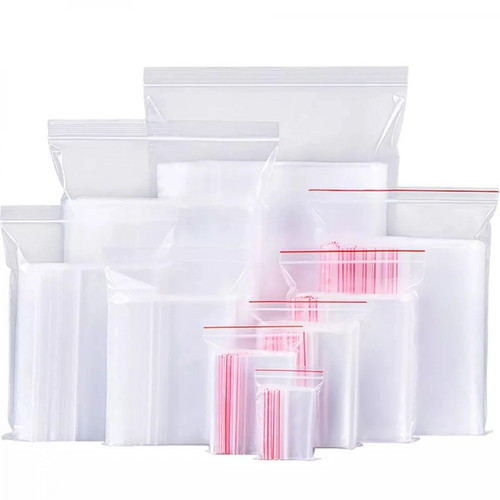 Grip seal bags - seal, clear