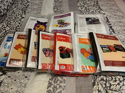 Plastic canvas kits - plastic,
