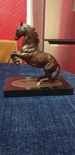 VINTAGE GORHAM 1994 "LIPPIZAN HORSE" REARING BRONZE STATUE SCULPTURE 2.6KG
