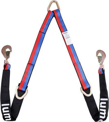 Bridle tow strap with - bridle,