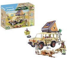 Playmobil 71293 Wiltopia Rescue All-Terrain Vehicle,Adventurous Animal Set,Age4+