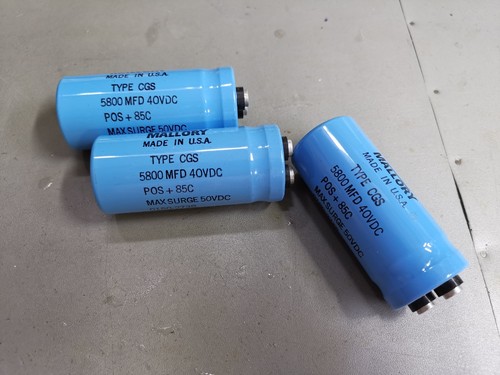 3pcs mallory 5800uf 40v - 3pcs,