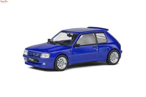 Solido peugeot 205 dimma blue - peugeot,