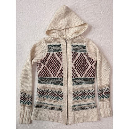 Hollister fair isle - hooded, zip