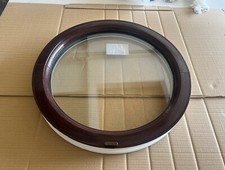 600mm rosewood white circle - 600mm,