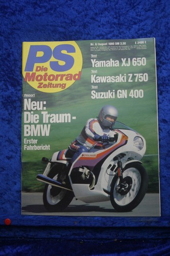 Motorcycle newspaper 80 - motorcycle, 8/80
