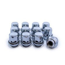 12 X FORD WHEEL NUTS ALLOY FIESTA MK5 MK6 MK7 MK8 M12 X 1.5 19MM OEM STYLE