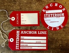 Vintage Anchor Line Luggage