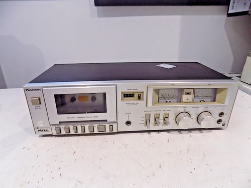 Panasonic stereo cassette deck - cassette,
