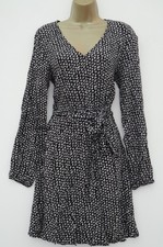 PRIMARK BLACK WHITE PRINT LONG