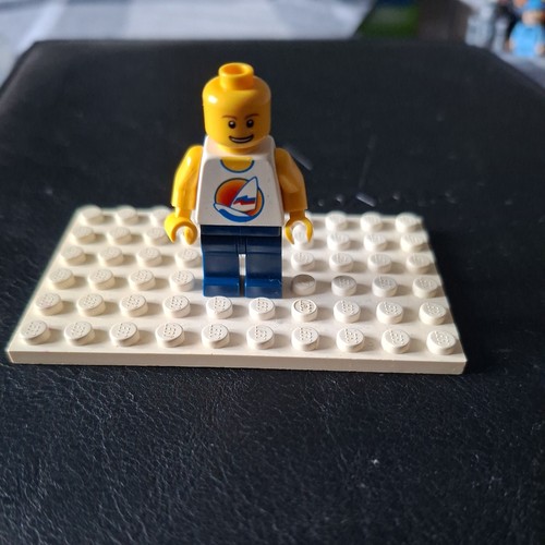 Lego city minifigure surfboard - minifigure,