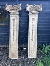 Carved Solid Wooden Columns