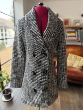 Vans Wool Mix Coat - Size M UK 12