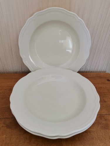 Ikea arv white scalloped - 3x,