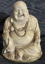 Vintage Resin Laughing Buddha