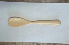 Antique Bone Spoon Hand Carved