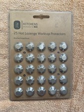 HOT LOZENGE WORKTOP PROTECTORS - B&Q IT KITCHENS - SET OF 25 - UNUSED