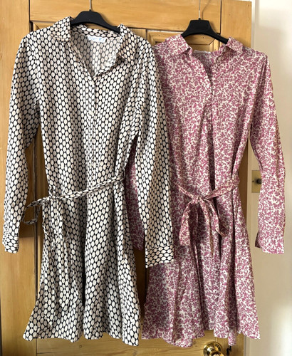 Primark printed shirt dress - 2x,