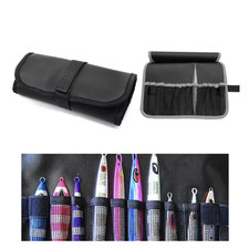 Slow Pitch Jig Lure Fishing Wallet Case  – 12 Pocket Organiser  FISHIN ADDICT