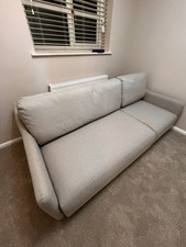 Habitat Stanley Fabric 3 Seater Sofa Bed - Natural206/3069 R.r.p £700