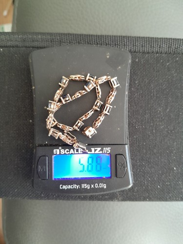 Diamond and black opal - and, 9caret