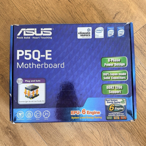 Asus p5q motherboard lga775 - p5q-e,