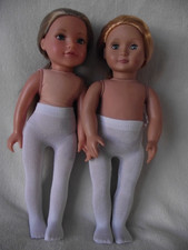 NEW WHITE  TIGHTS TO FIT 18" OUR GENERATION, DESIGNAFRIEND OR SIMILAR DOLL