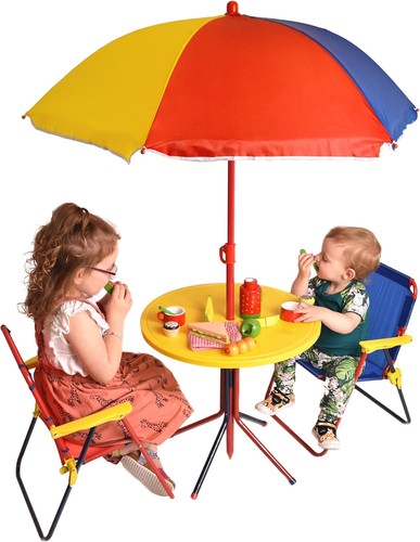 Kids patio set multicoloured - patio,