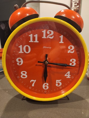 Vintage blessing clock made - vintage,
