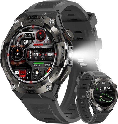 Military smart watch for men - smart,