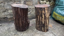 Tree Stumps / no bark / seats / Stools / Home Garden Furniture ￼