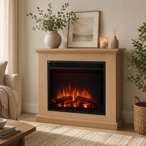 Electric fireplace inch - fireplace, 32
