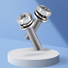 Philips hex head screws - head,