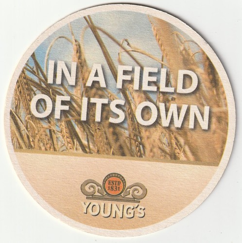 Beer mat youngs - -, brewery