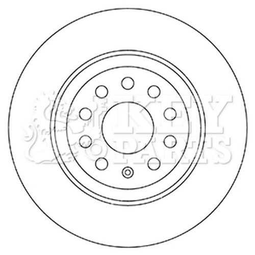 Brake discs solid for audi - discs,