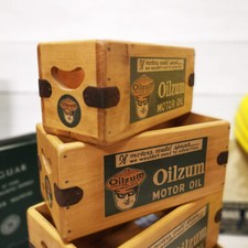 Oilzum Vintage Box Wooden