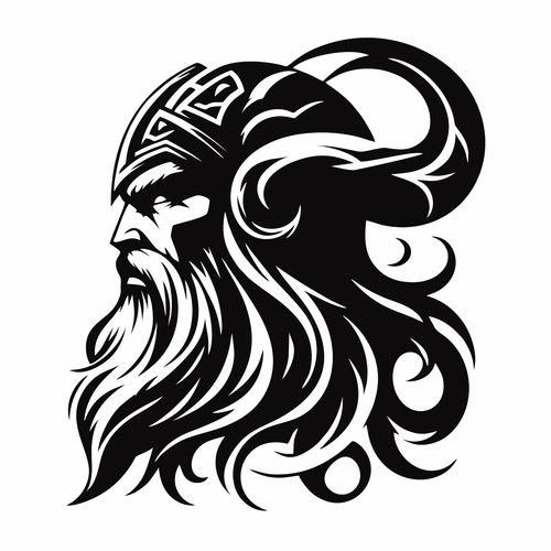 Sticker viking - sticker,