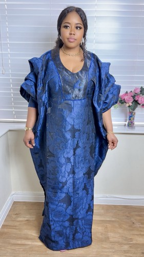 Blue damask bubu - blue,