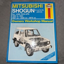Mitsubishi Shogun & L200