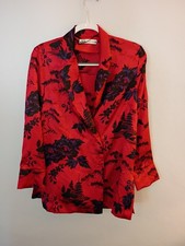 Zara Satin Blouse Med. Asian