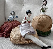 Three antique/vintage ceramic